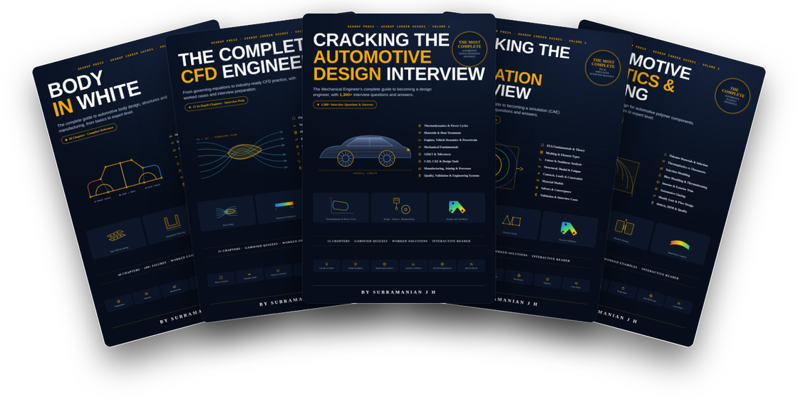 The five GearUp books